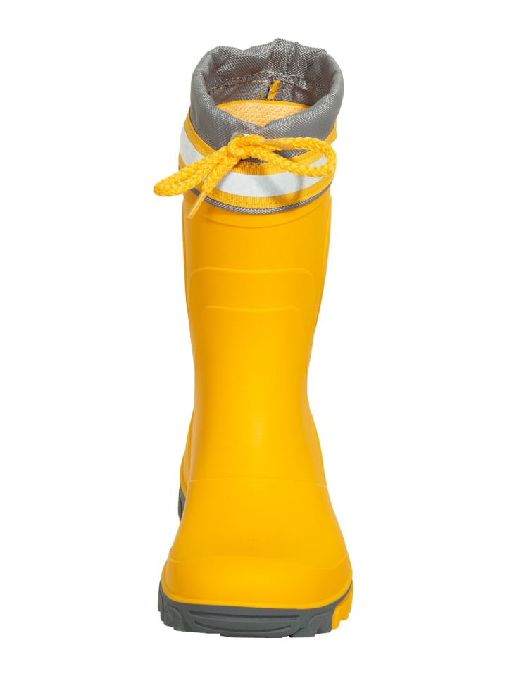 Bockstiegel Kinderstiefel Bente in gelb/dunkelgrau günstig kaufen
