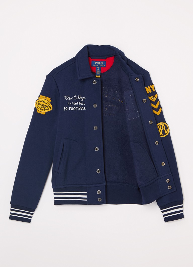 Jachetă de baseball brodată Ralph Lauren