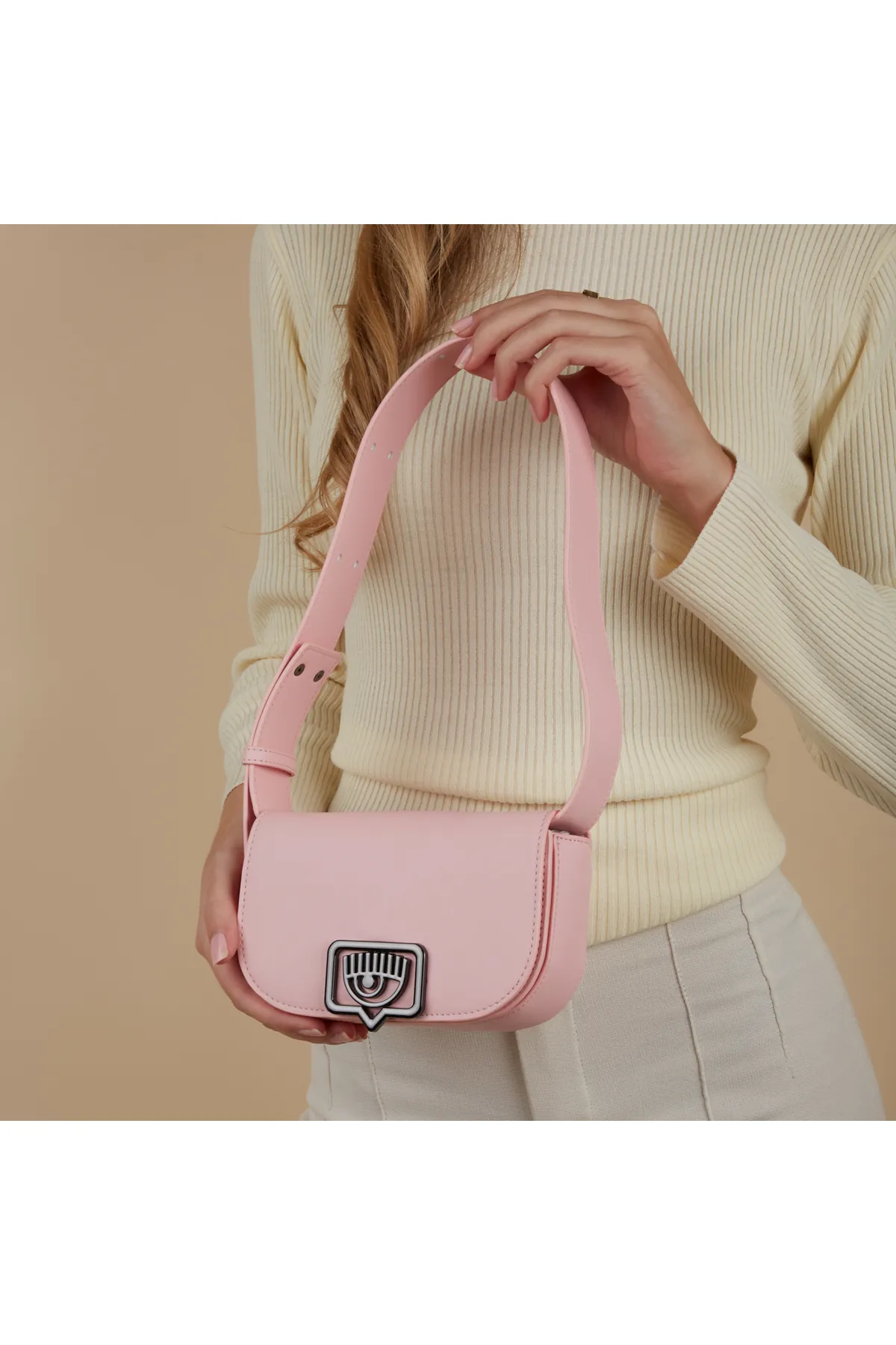 CHIARA FERRAGNI  Eyelike Damen Schultertasche Rosa 75sb4bbb-zs517-439