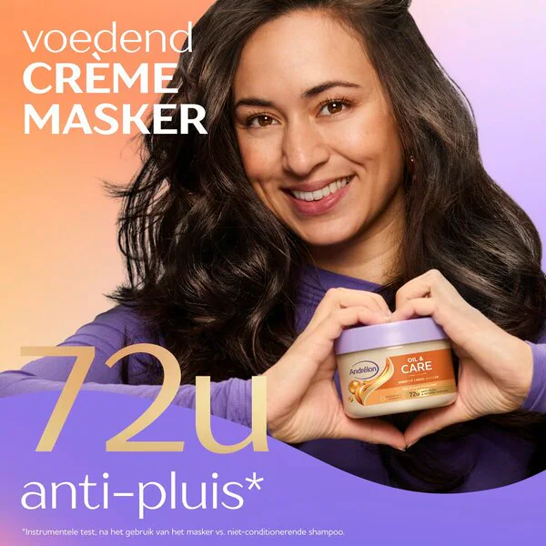 Andrélon Oil & Care ravitseva voidemainen hiusnaamio 300ml