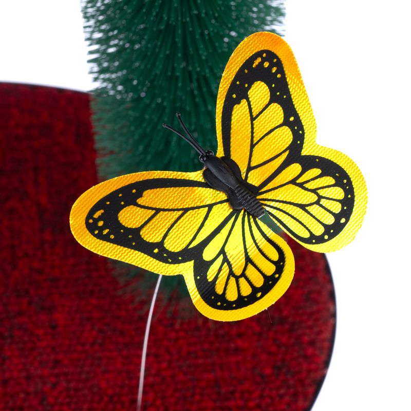 TIAKI Xmas Katzenmassagestation mit Schmetterling
