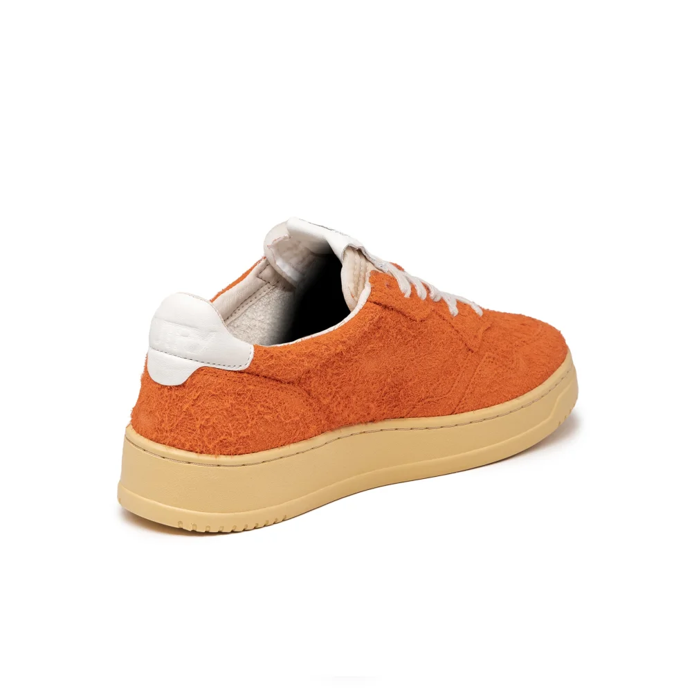 Autry Medalist Hairy Suede AULMHS02 / orange