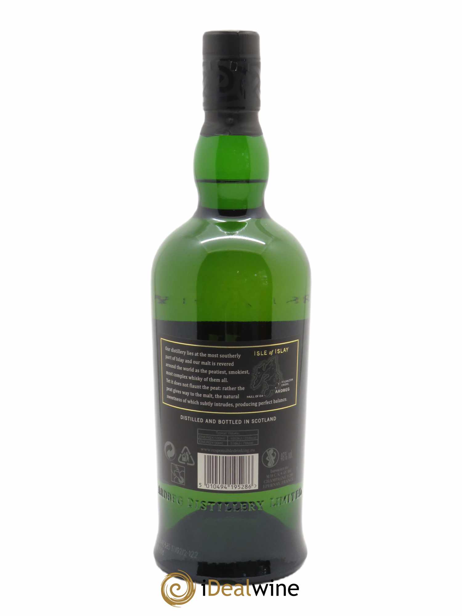 Whisky Ardbeg 10 years (70cl)  - Lot de 1 Bouteille