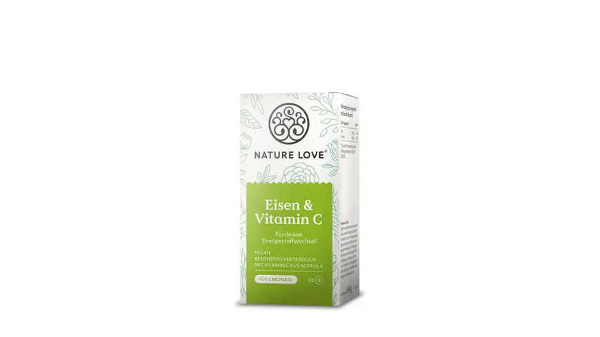 NATURE LOVE Eisen & Vitamin C 45 g