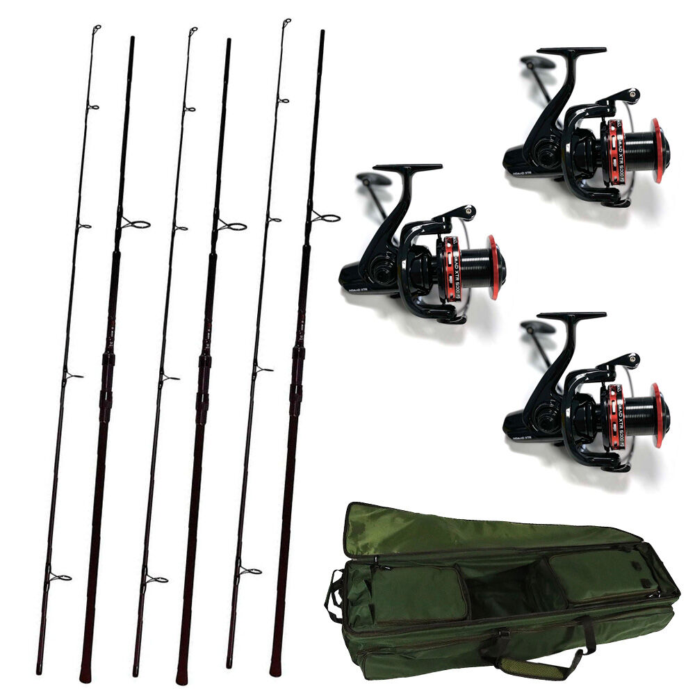 Πακέτο καλαμιών Nomad XTR 10' 3lb + 3 μηχανισμοί FD 5000 + θήκη καλαμιών