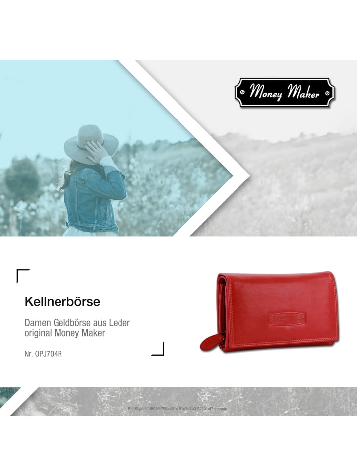 DrachenLeder Kellnerbörse Leder Damen Geldbörse günstig kaufen onesize