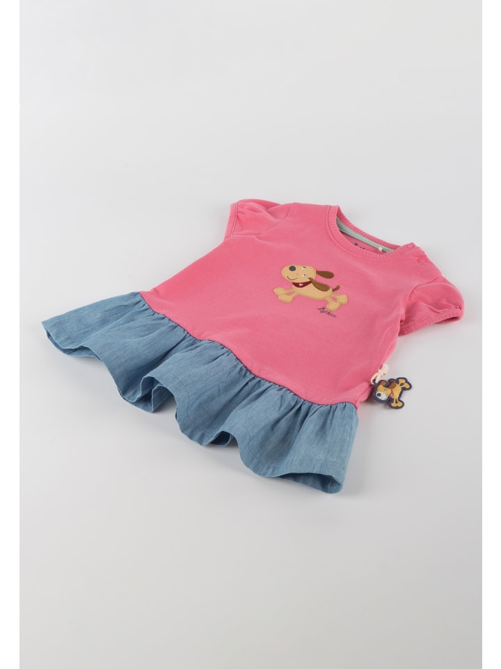Sigikid Kleid Funny Dog in Rosa/Blau günstig kaufen