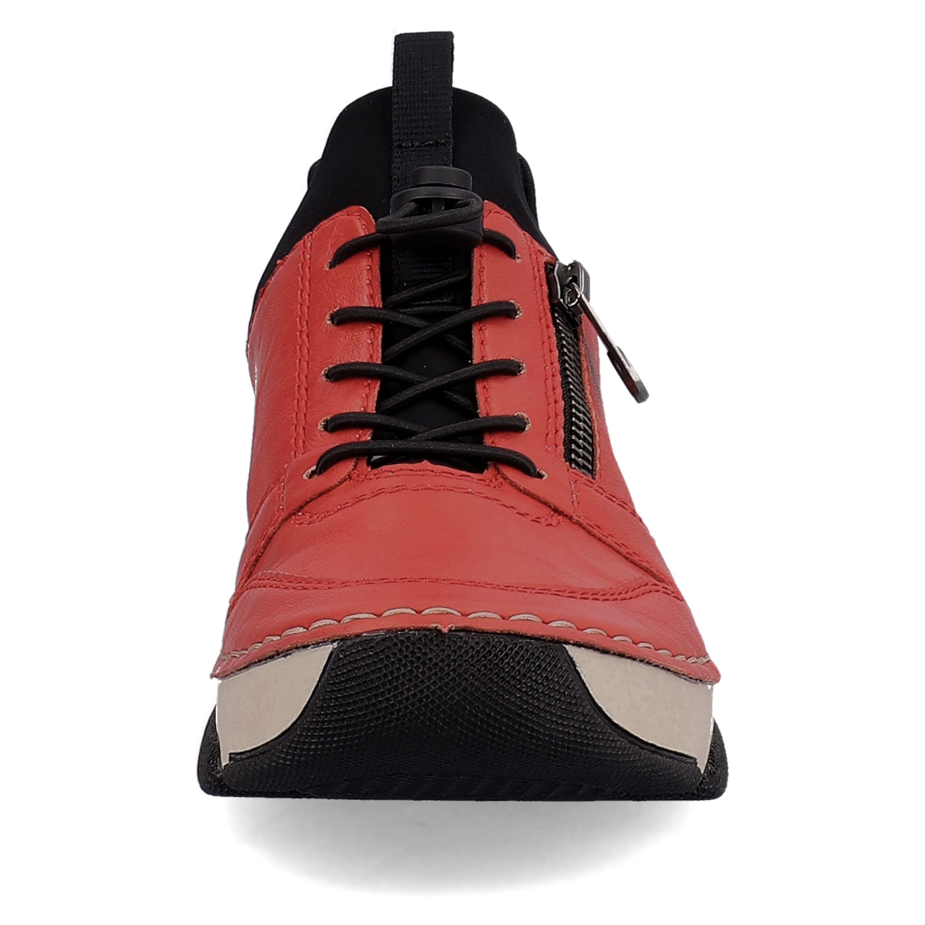 Rieker Damen Slipper erdbeerrot