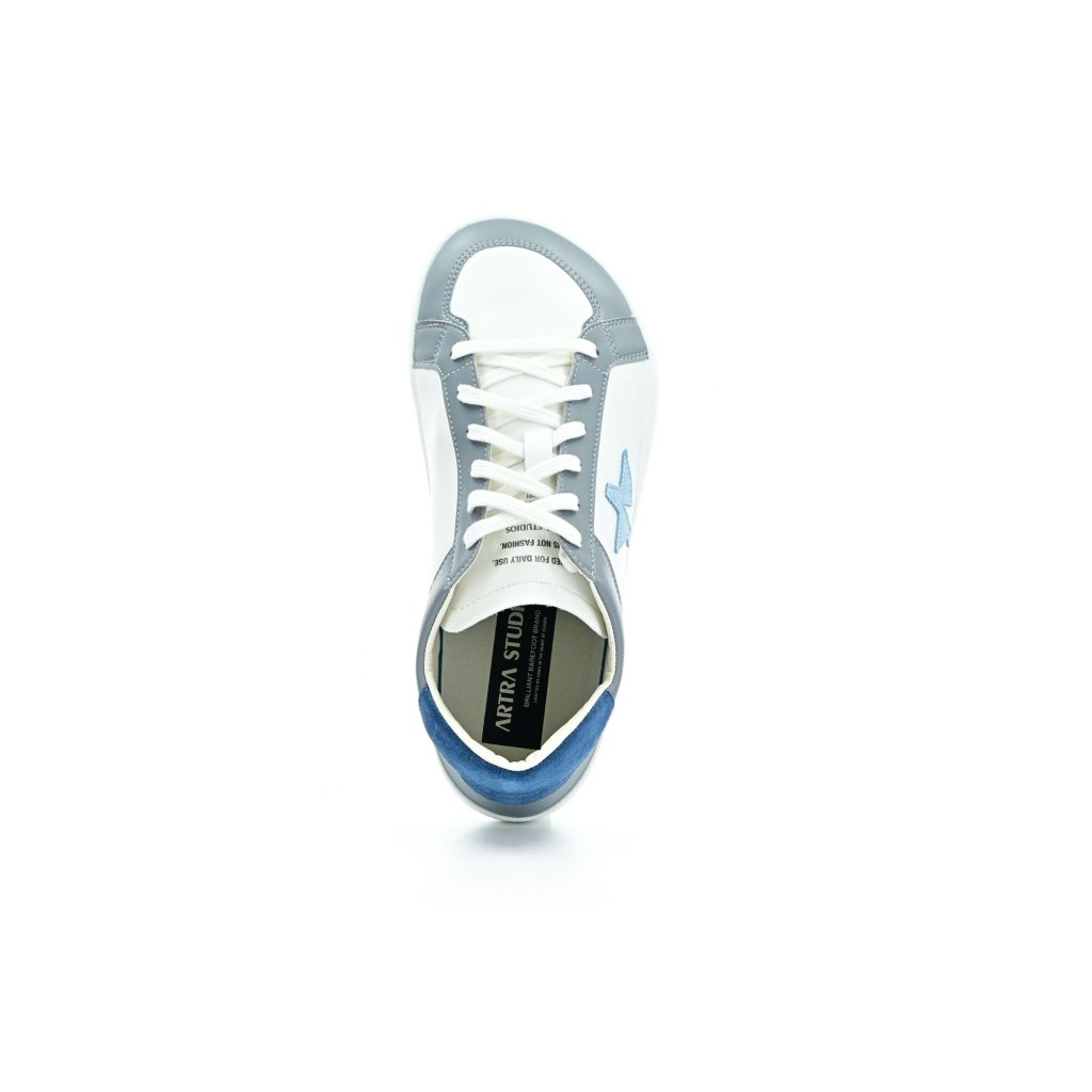 Artra Studios Orbit White/Grey/Blue Barfußschuhe