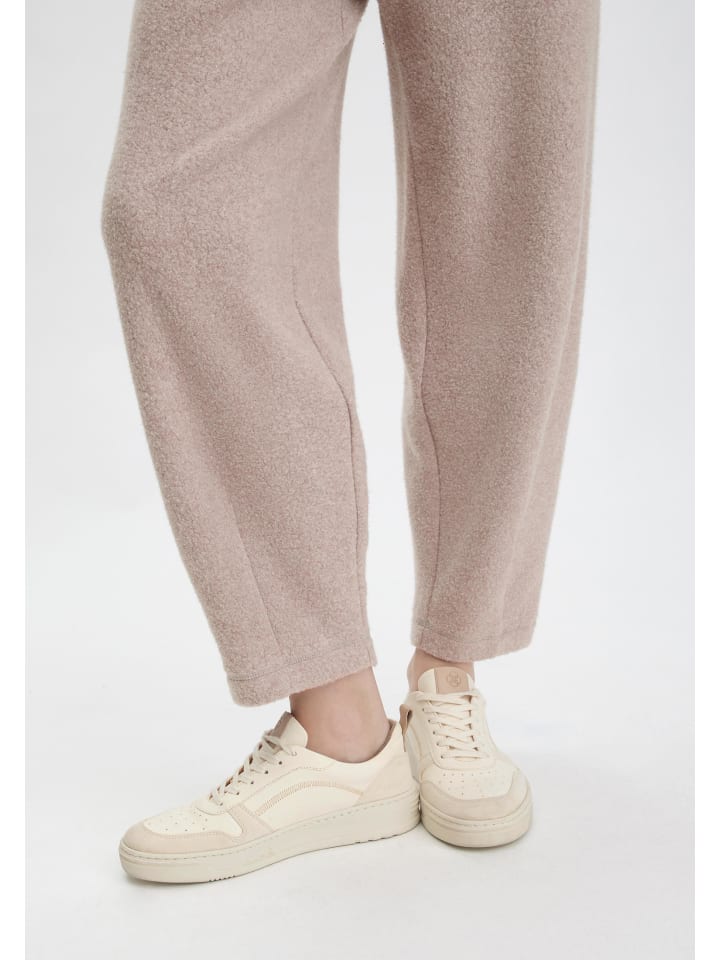 Hessnatur Fleece-Hose in mandelbraun günstig kaufen