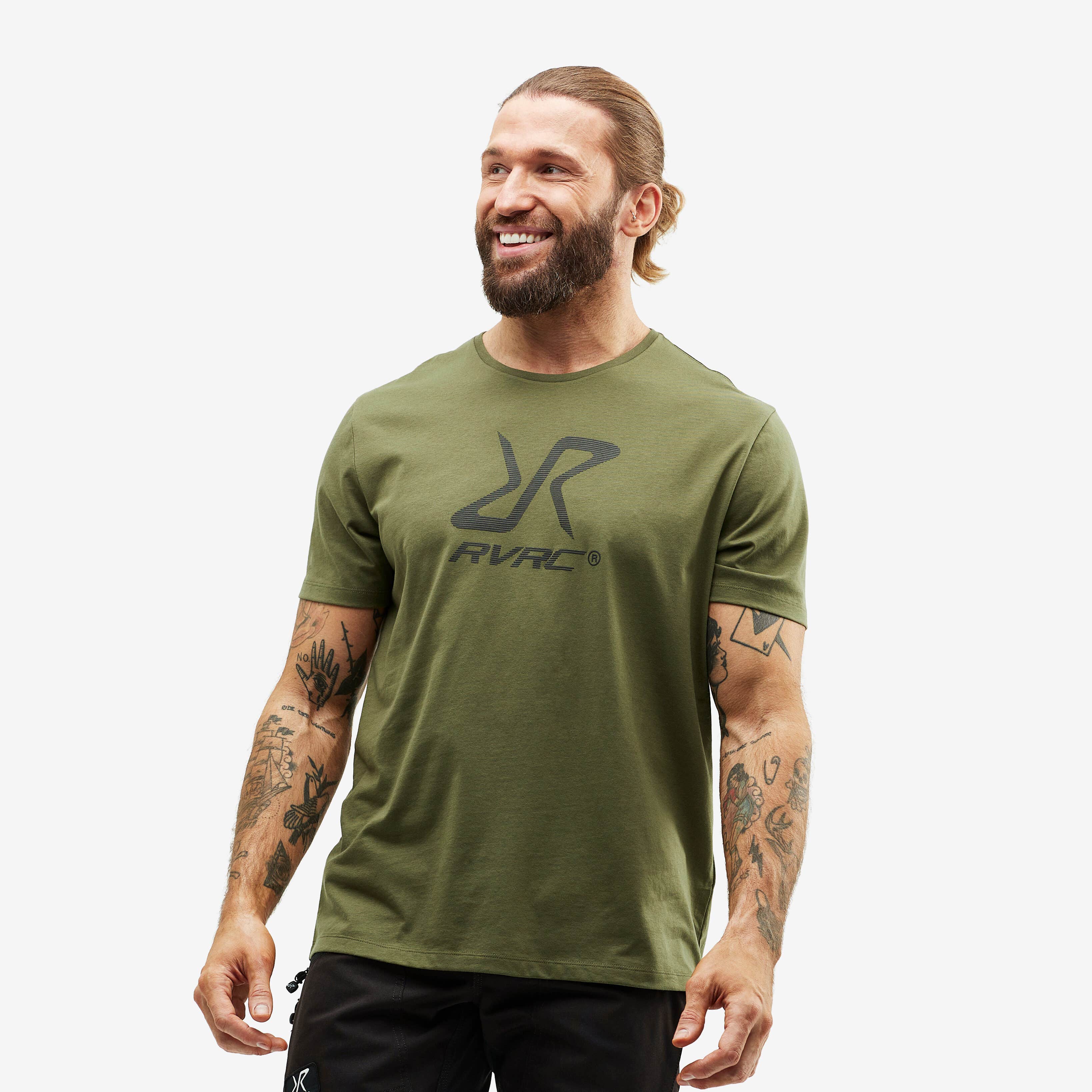 Nerd Tee Homme Burnt Olive