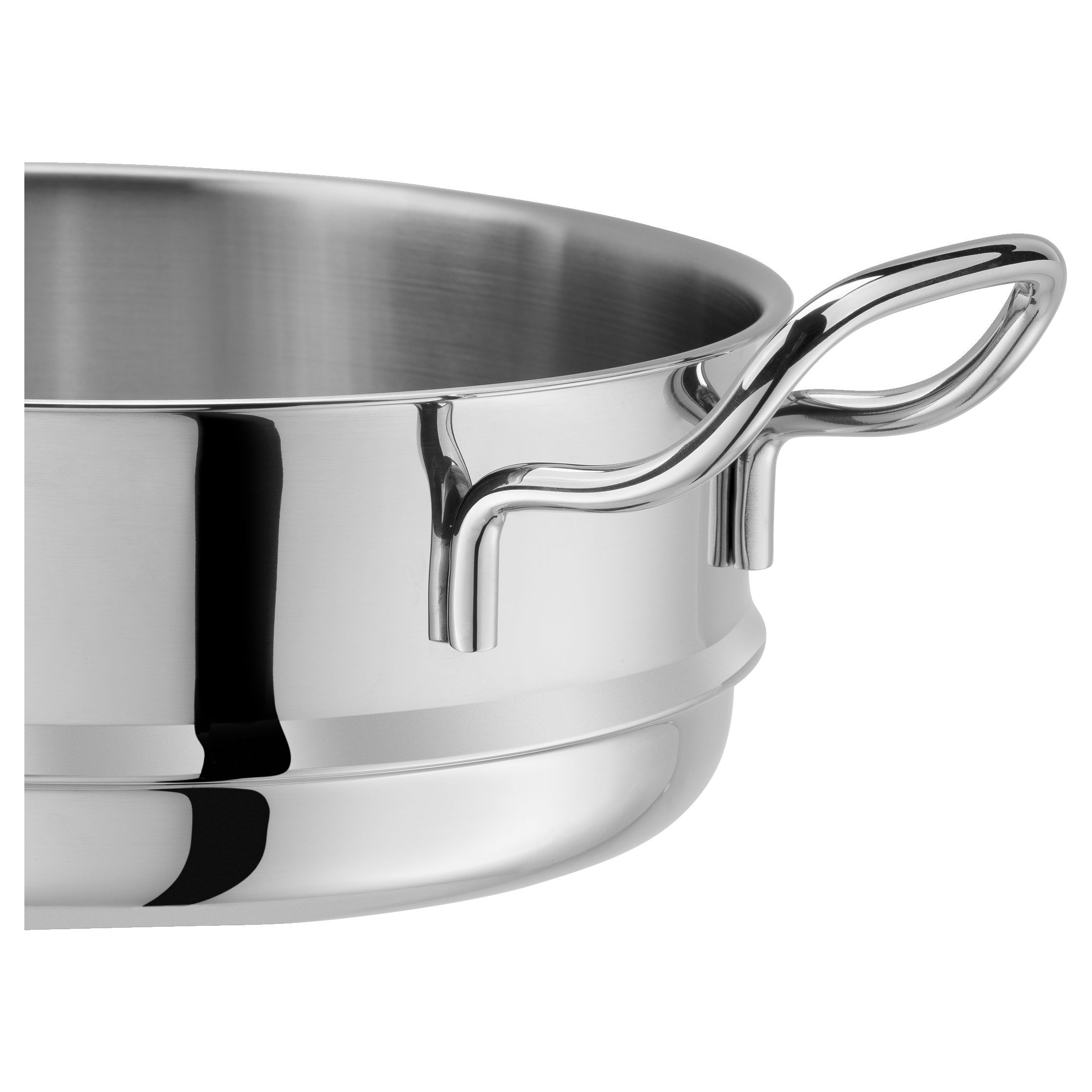 Dämpfeinsatz 24 cm, 18/10 Edelstahl