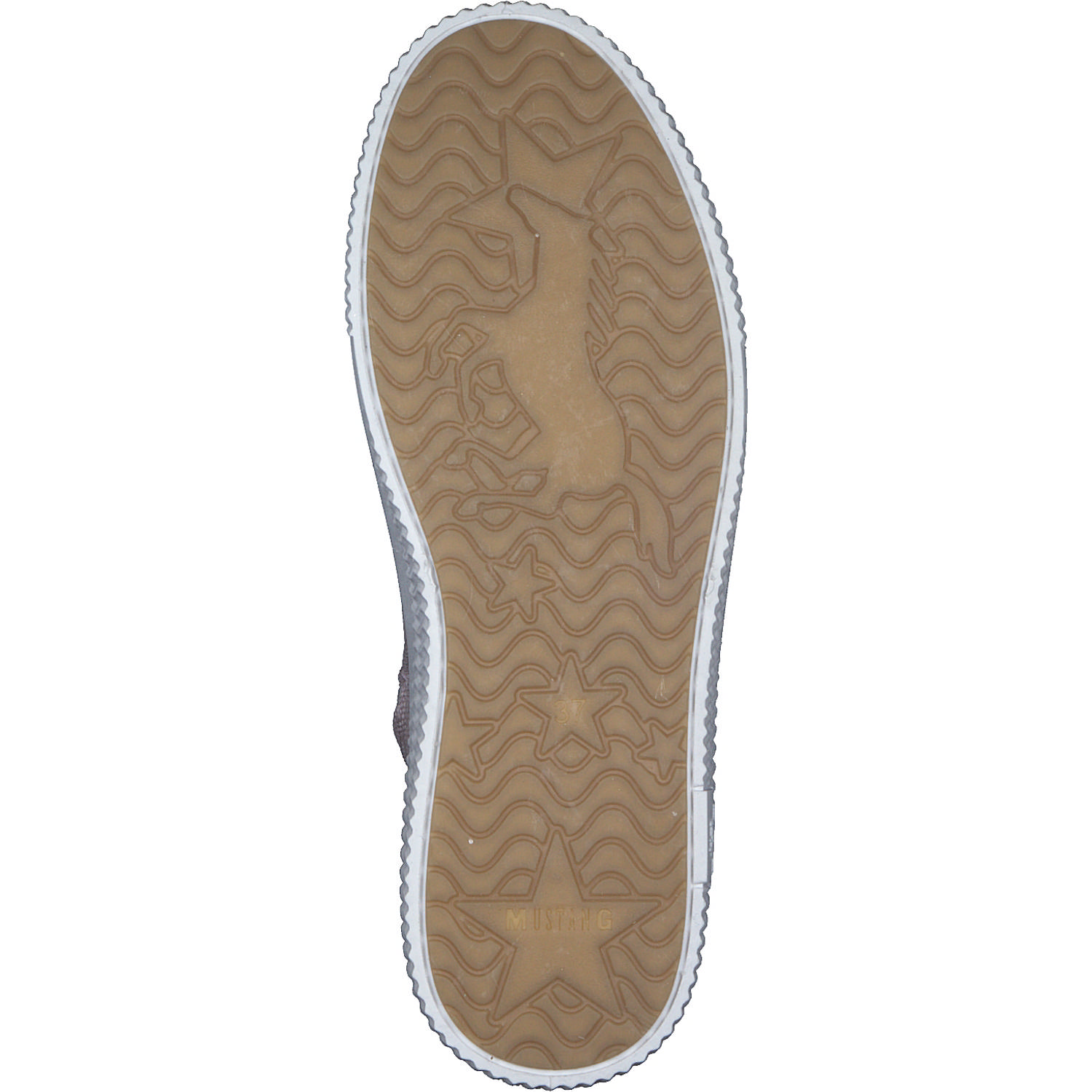 Mustang 1419502, Sneakers High, Damen, Rosa