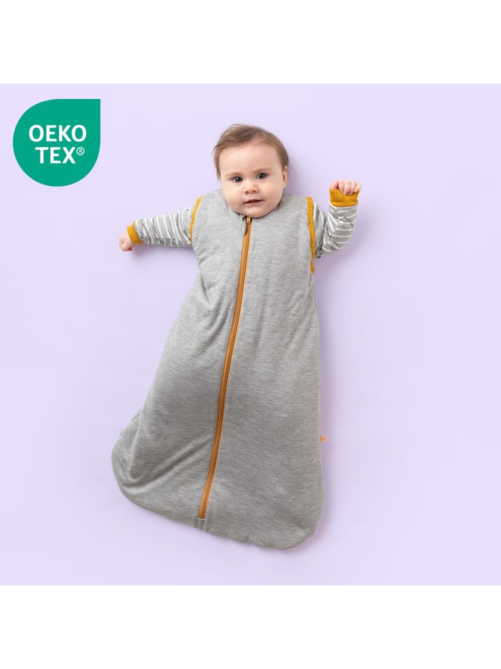 Schlummersack Babyschlafsack, 2.5 TOG in Grau günstig kaufen 80 cm
