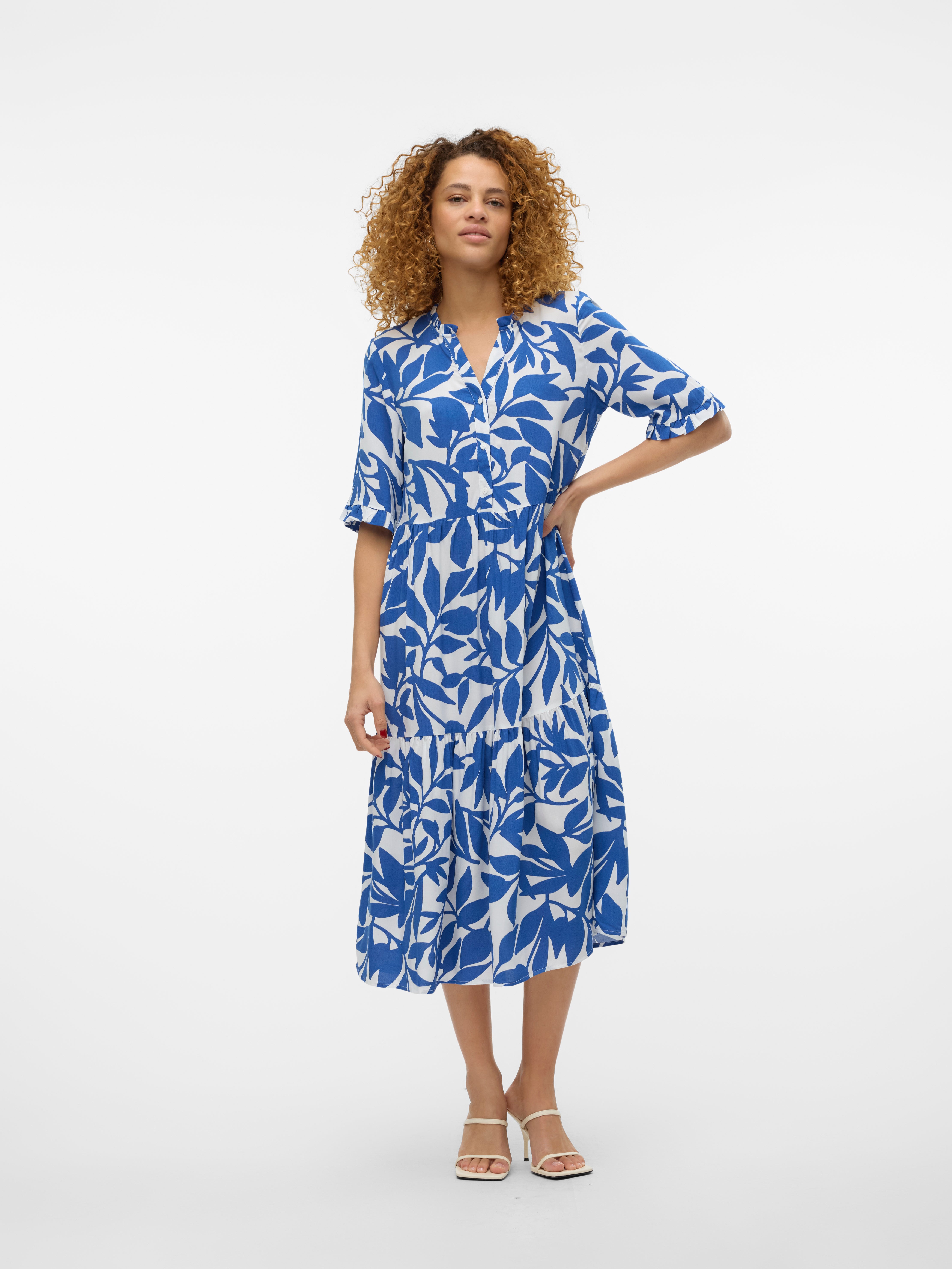 VMEASY Langes Kleid
