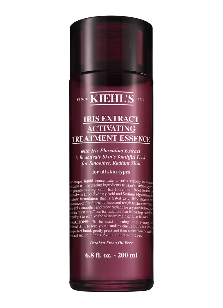 Kiehl's Iris Extract Activating Treatment Essence - atjaunojošs ūdens