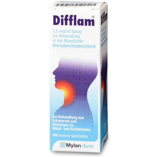 DIFFLAM 1,5 mg/ml Spray zur Anw.i.d.Mundhöhle  30 ml  Spray