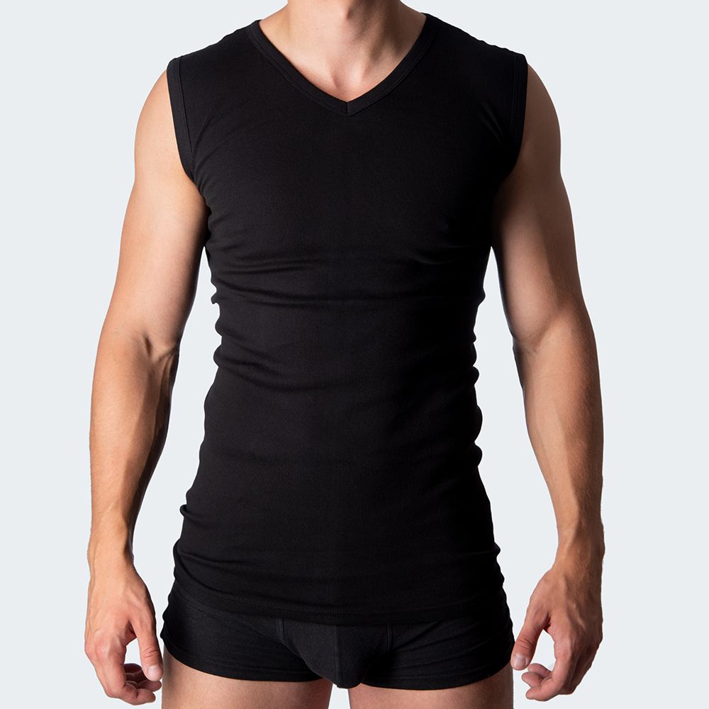 Black Snake Classic 2 Pack Herren V-Neck Muskelshirt