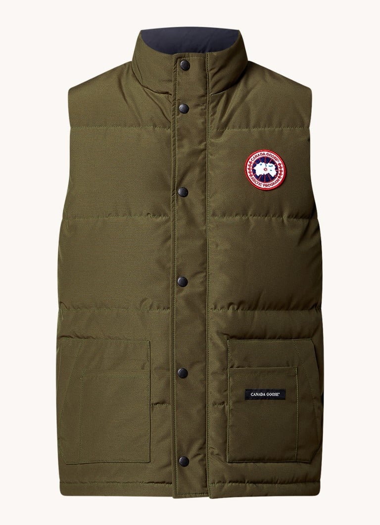 Canada Goose Freestyle polsterēts bodijs ar dūnu pildījumu un sānu kabatām