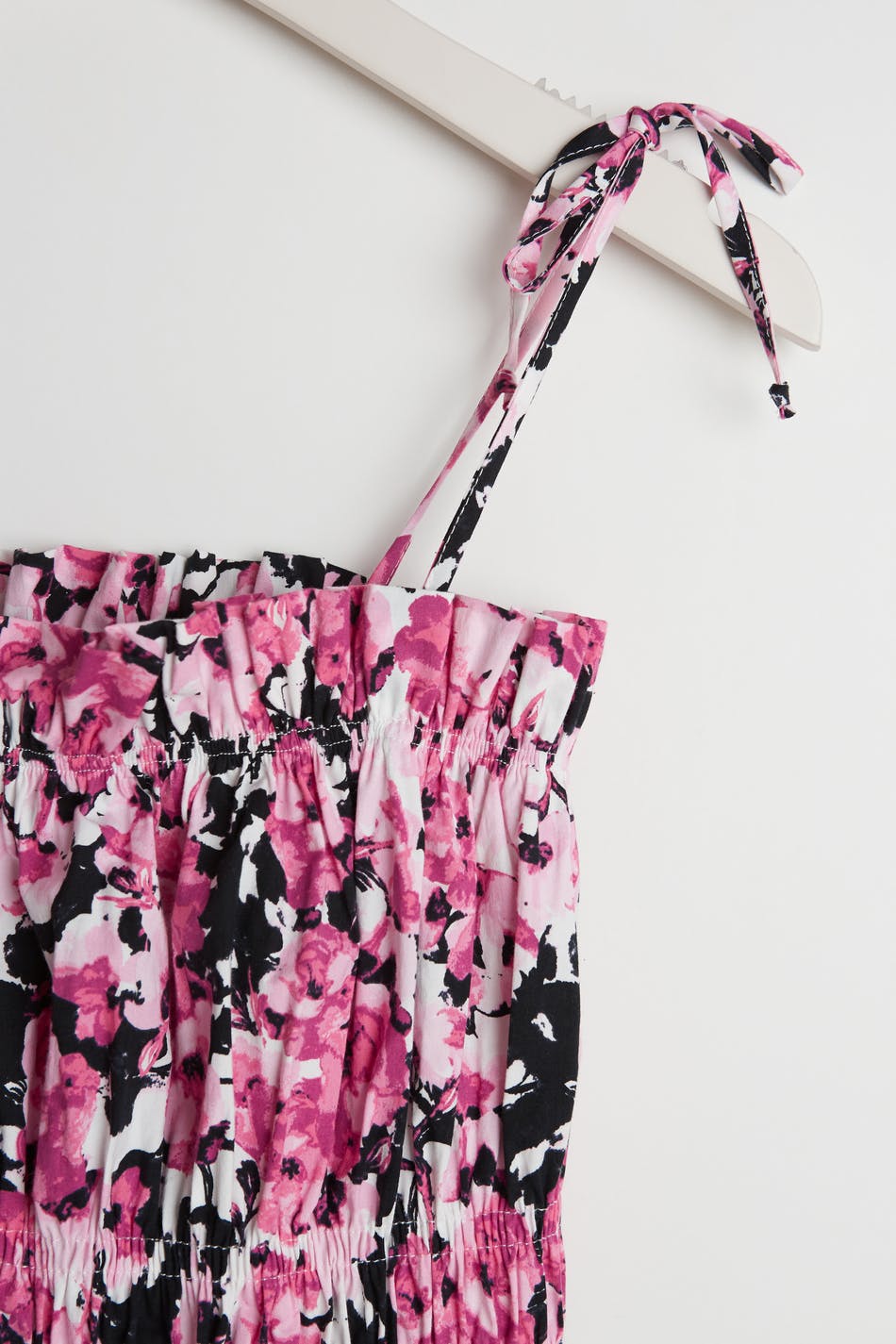 Poplin smock singlet