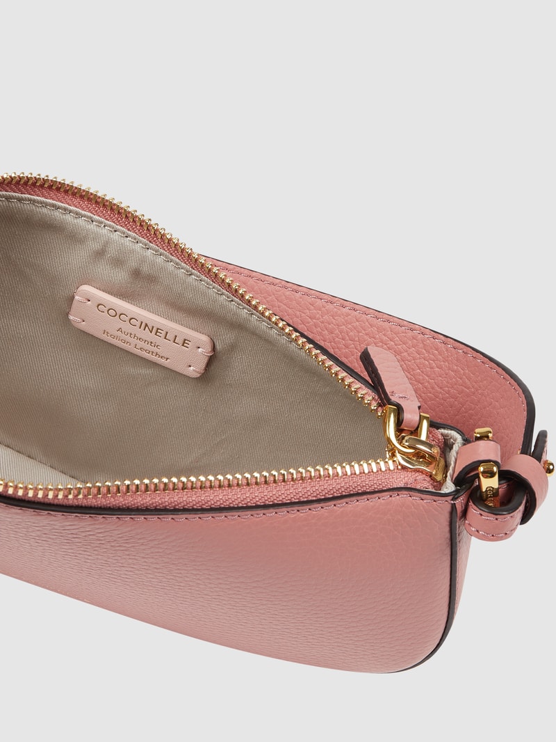 Pochette aus Leder in altrosa