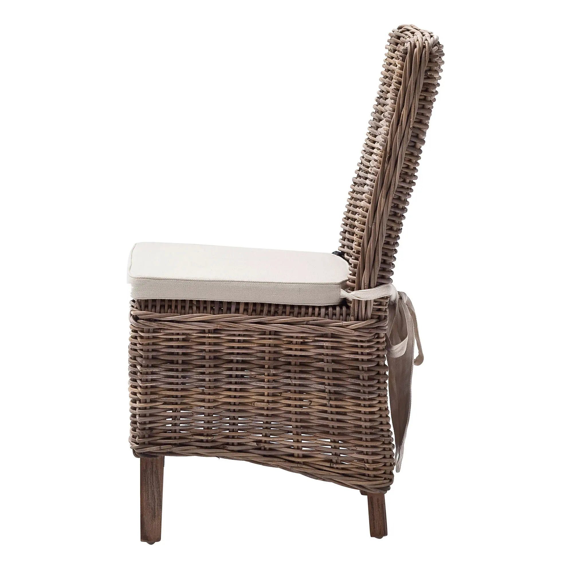 Novasolo Rattanstuhl Wickerworks (2er-Set Stühle, 2 St), Standard Rückenlehne, Morin, Morin Dining Stuhl (2er-Set)