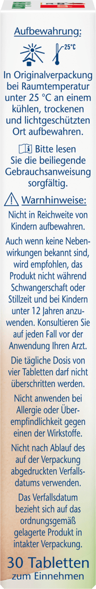 Bei Reizdarm, 30 St