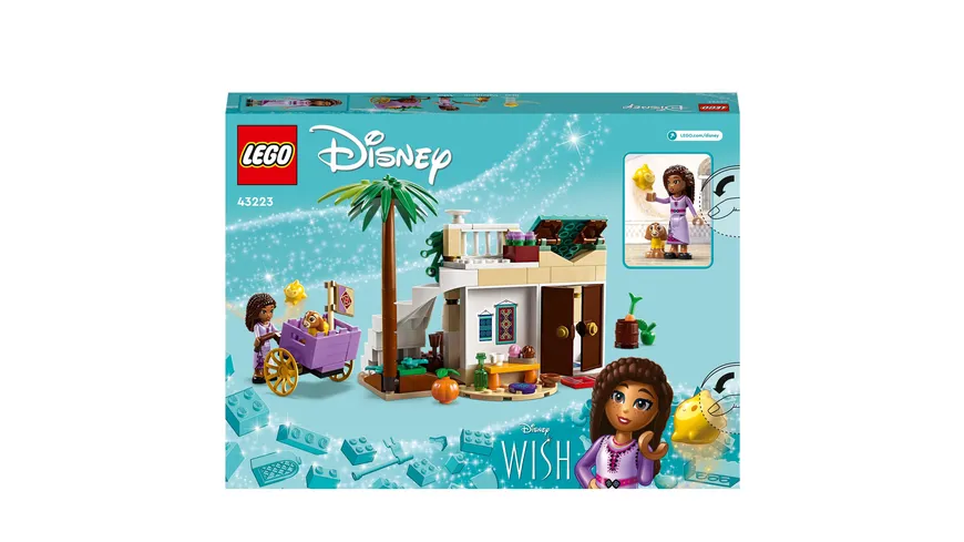 LEGO  Wish 43223 Asha in der Stadt Rosas