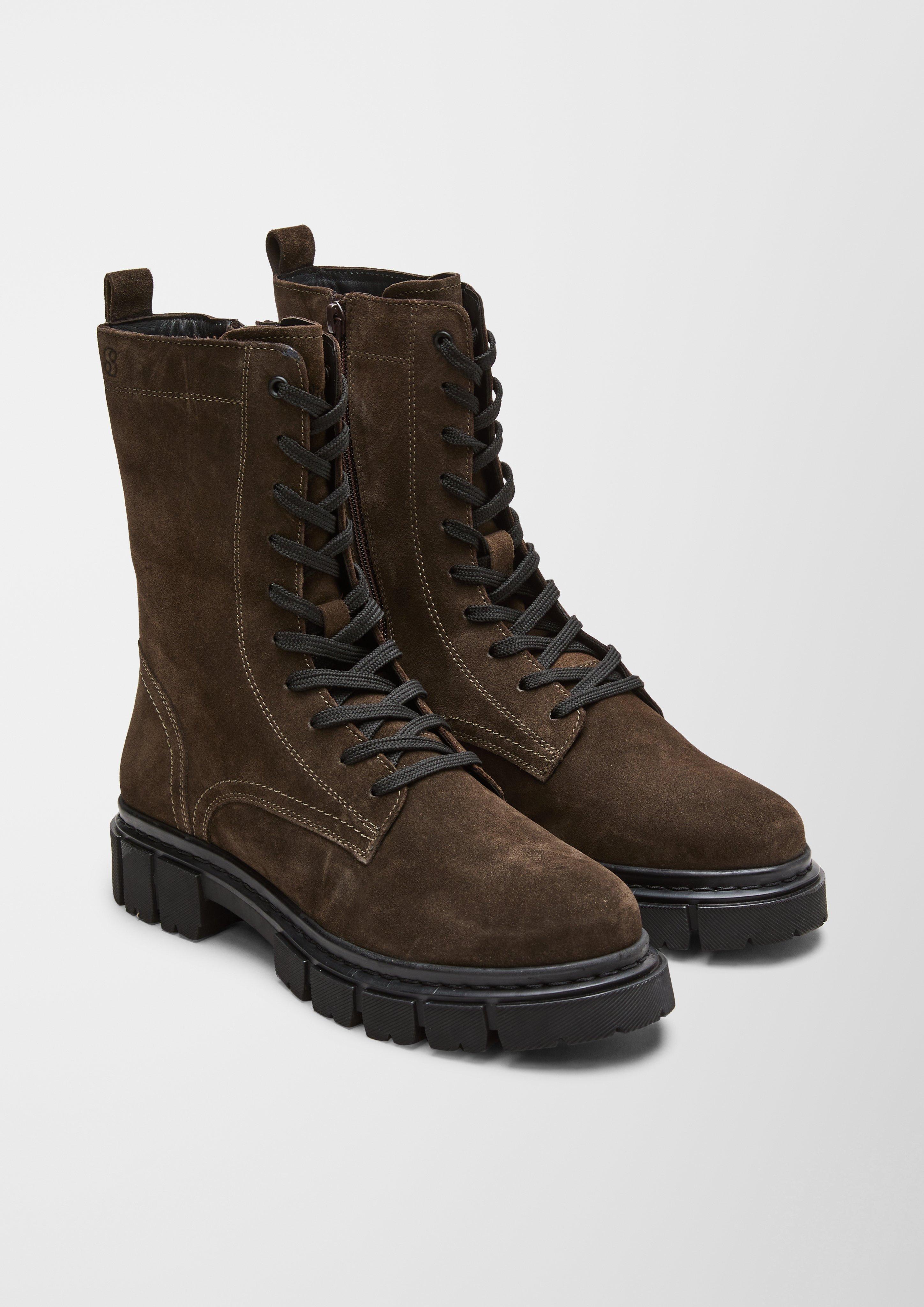 Stiefel aus Veloursleder  6006689-701