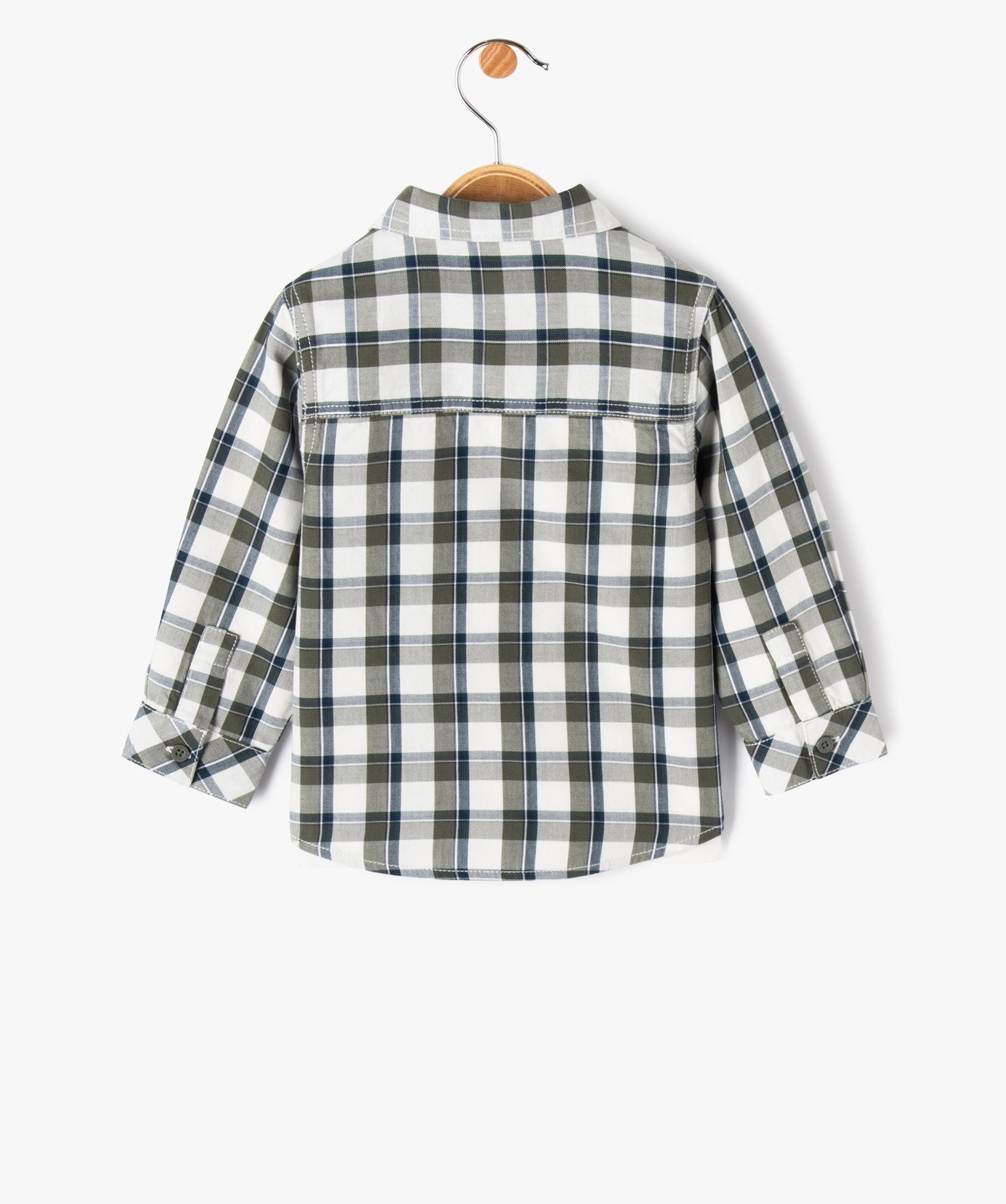 Ensemble chemise + tee-shirt manches longues bébé Garçon ... ecru | GEMO