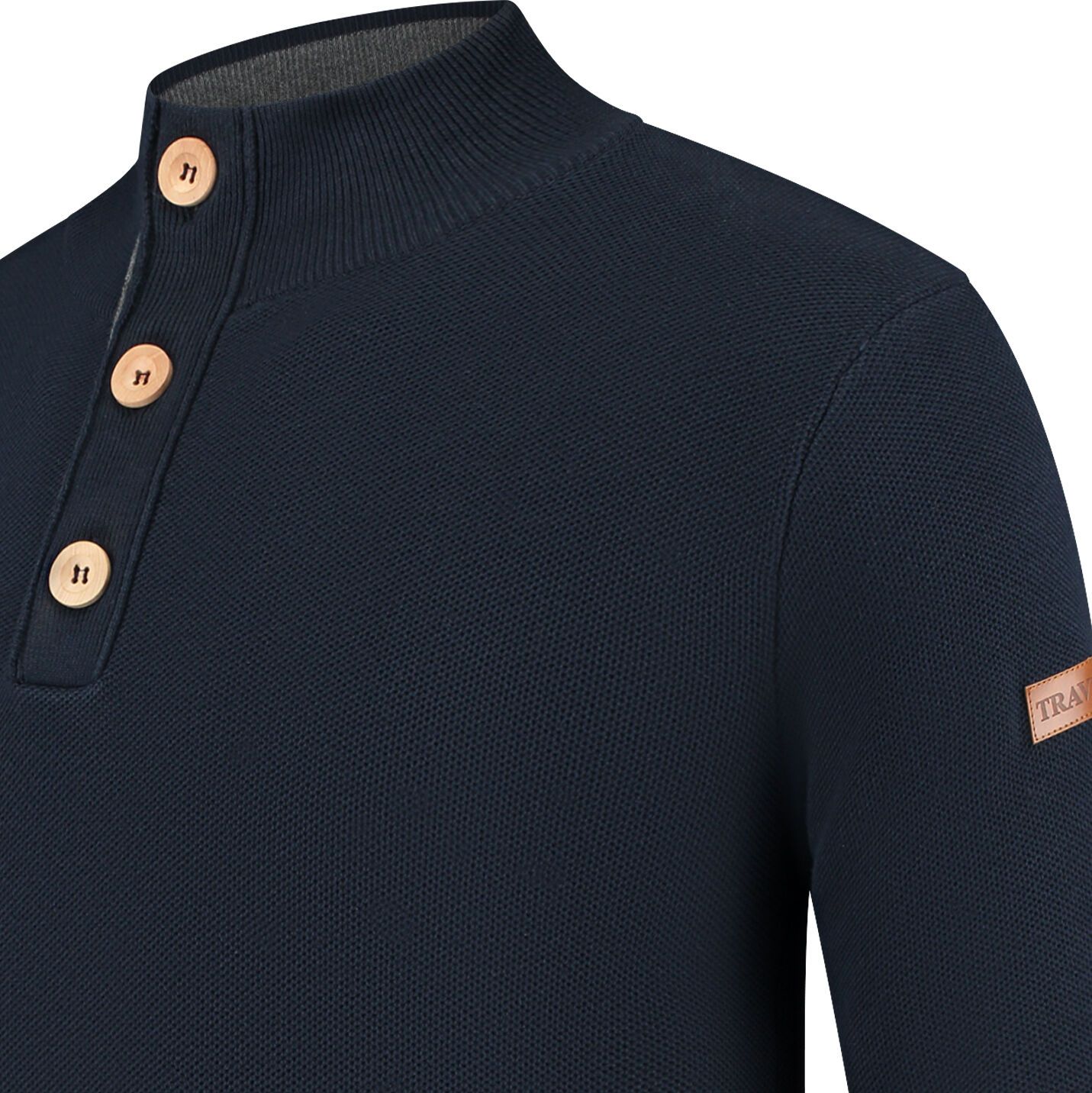 Travelin' Torsvik Dark Blue Herren Pullover