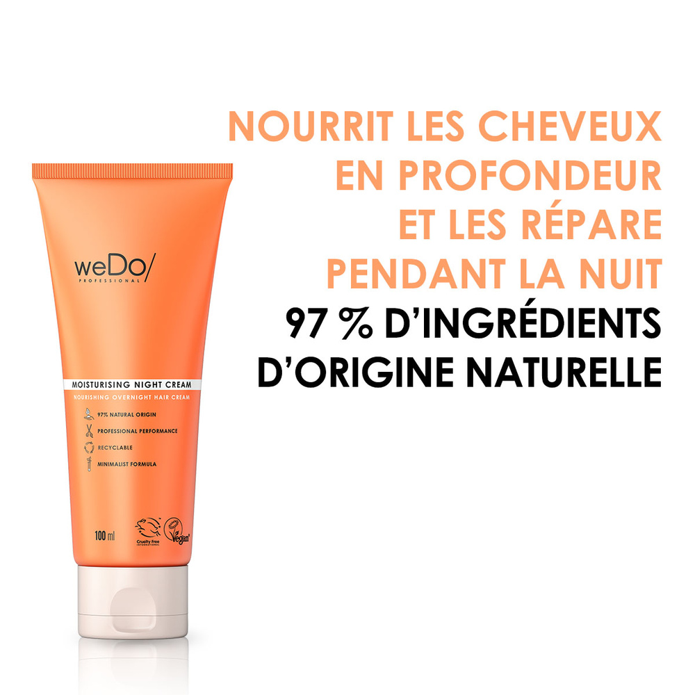 wedo weDo/ Professional Crème de nuit Nourrissante 100 ml Masque
