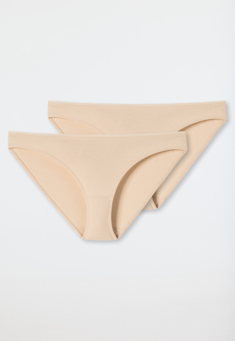 Mini 2er-Pack Organic Cotton sand - 95/5