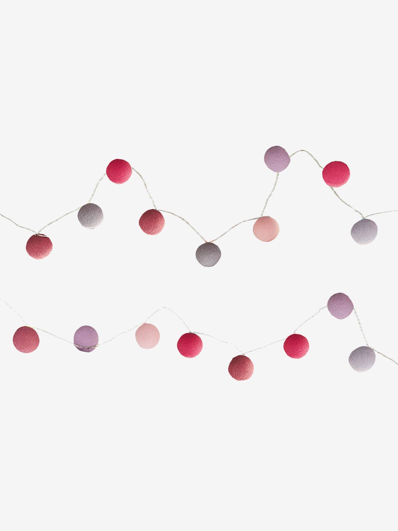 Guirlande boules lumineuse multicolore