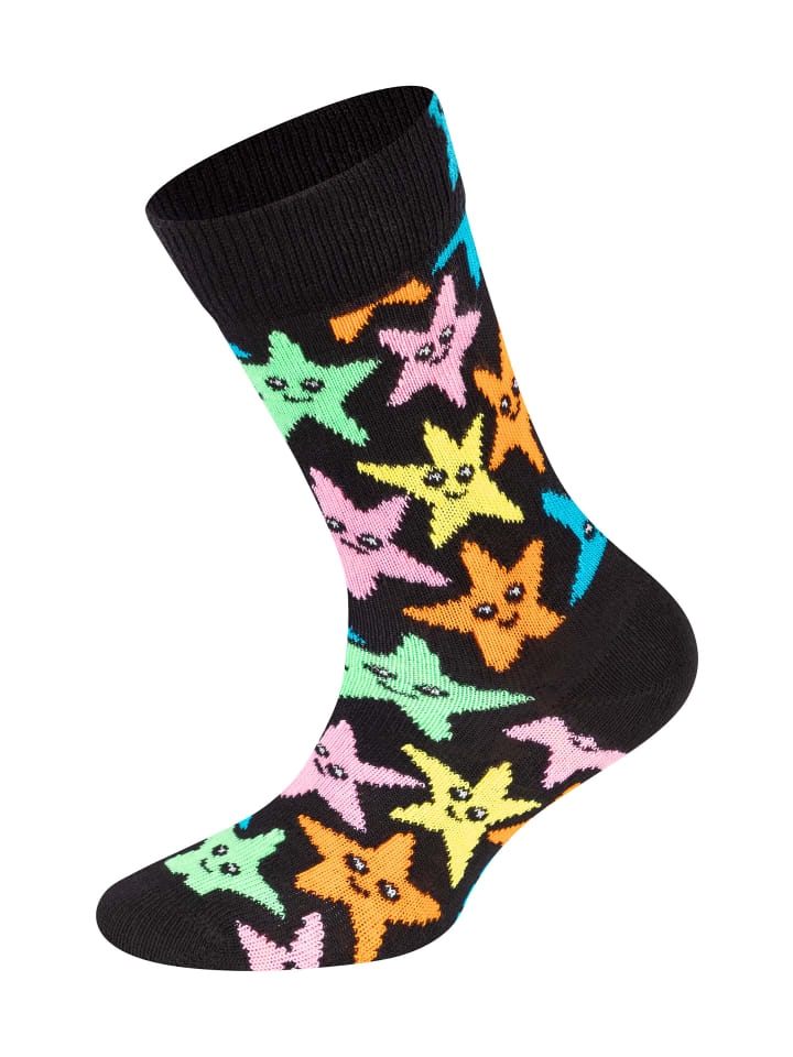 Happy Socks Socken Kids Rainbow-Heart-Starfish-Flower Socks in multi_coloured günstig kaufen