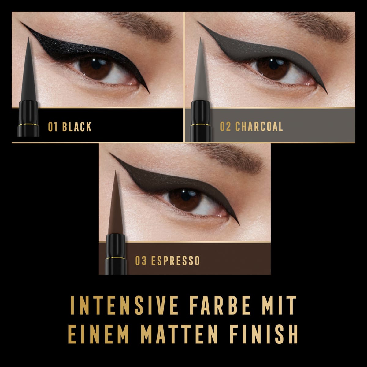 Liquid Eyeliner Masterpiece 002 Charcoal, 1,7 ml