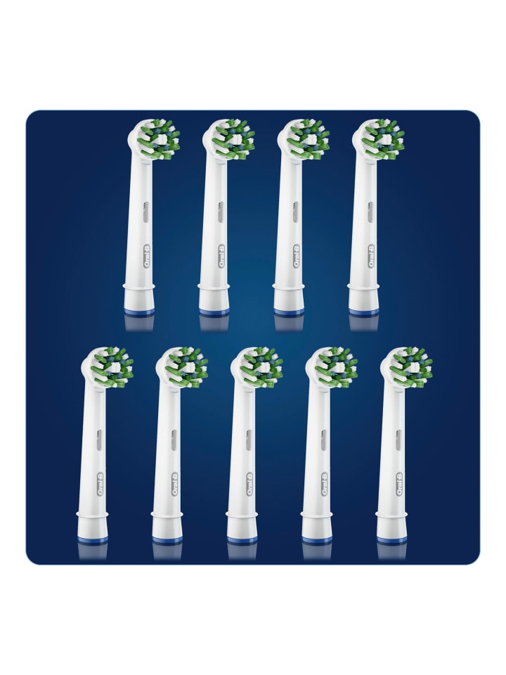 Oral-B CrossAction  Aufsteckbürsten in Weiß günstig kaufen onesize