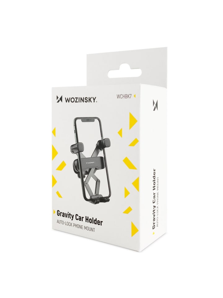 Wozinsky KFZ-Halterung Handyhalter für Autogrill / Lüftung Schwarz in Schwarz günstig kaufen onesize