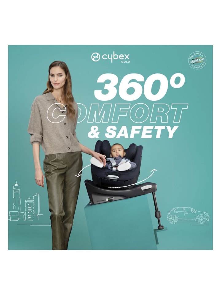 Cybex Cybex Sirona Gi i-Size Reboard Kindersitz - Farbe: Fog Grey günstig kaufen onesize