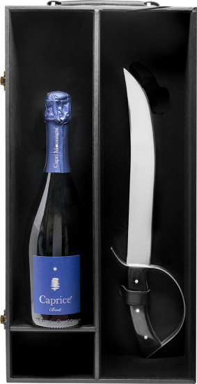 2022 Spumante Caprice in Geschenkbox mit Säbel brut - Capri Moonlight