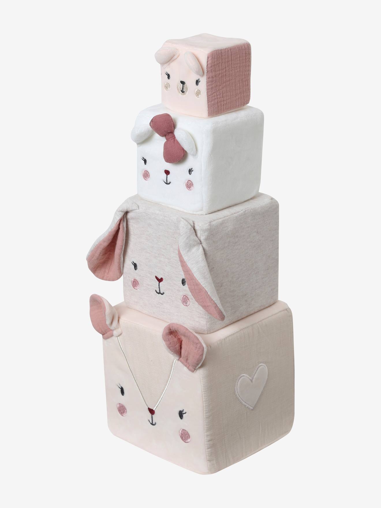Cubes en tissu GRENIER beige