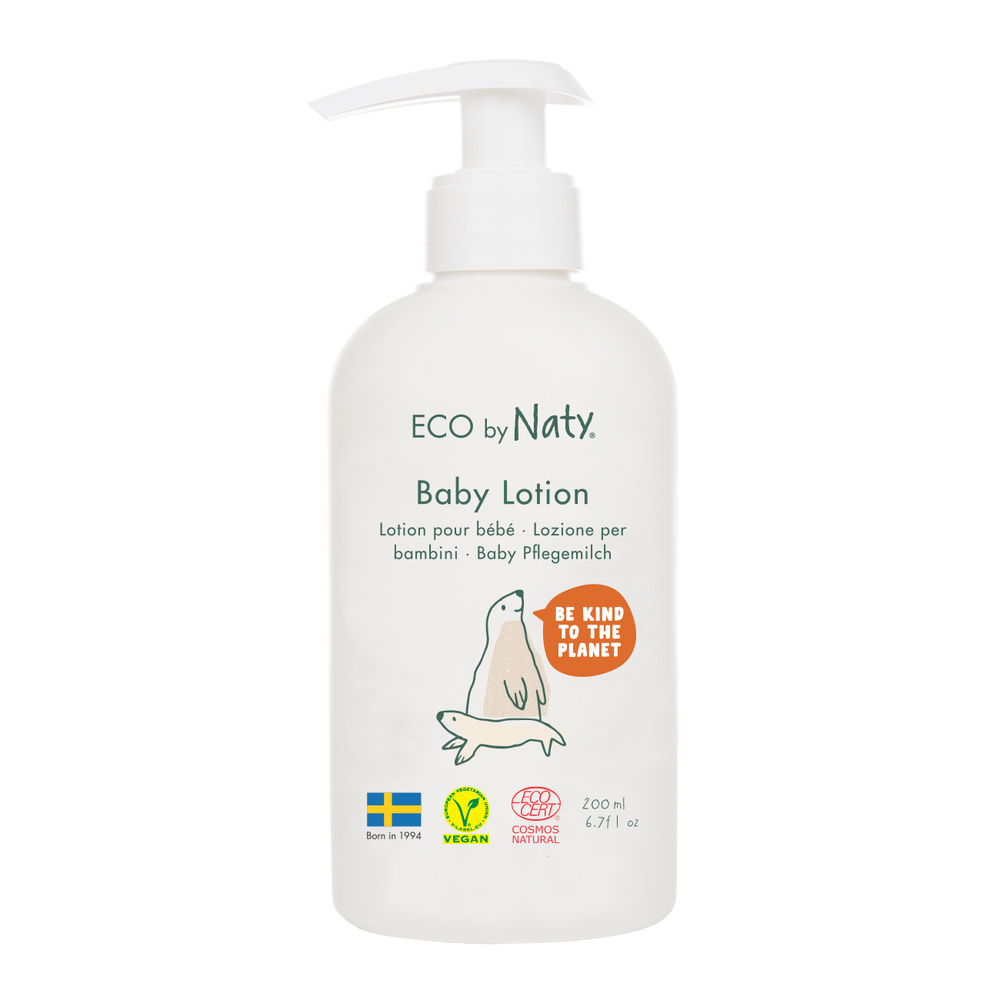 ECO by Naty Lotion Bébé EcoCert Toilette Bébé