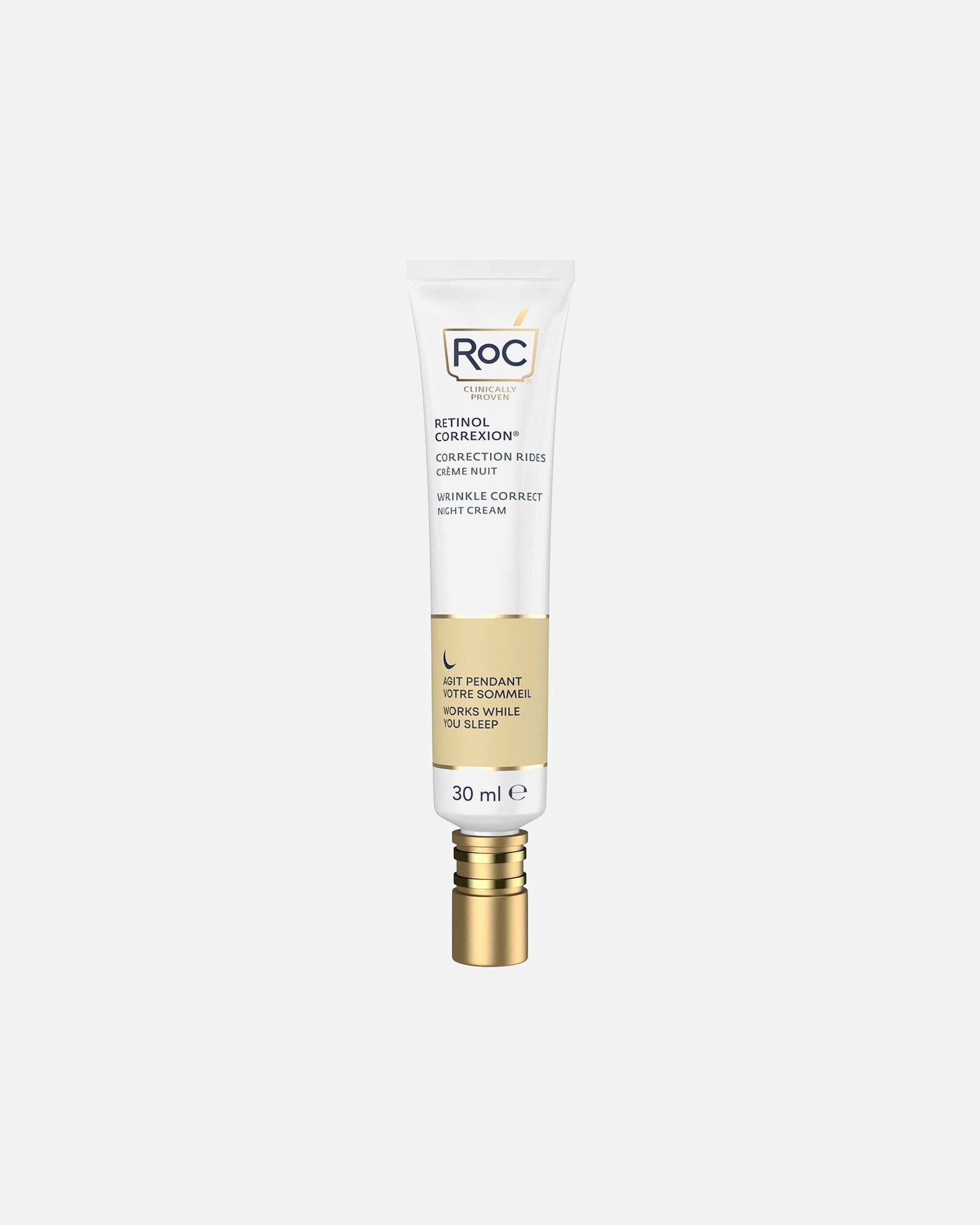 RoC Anti-aging Nattkrem Rynkekorrigering 30ml