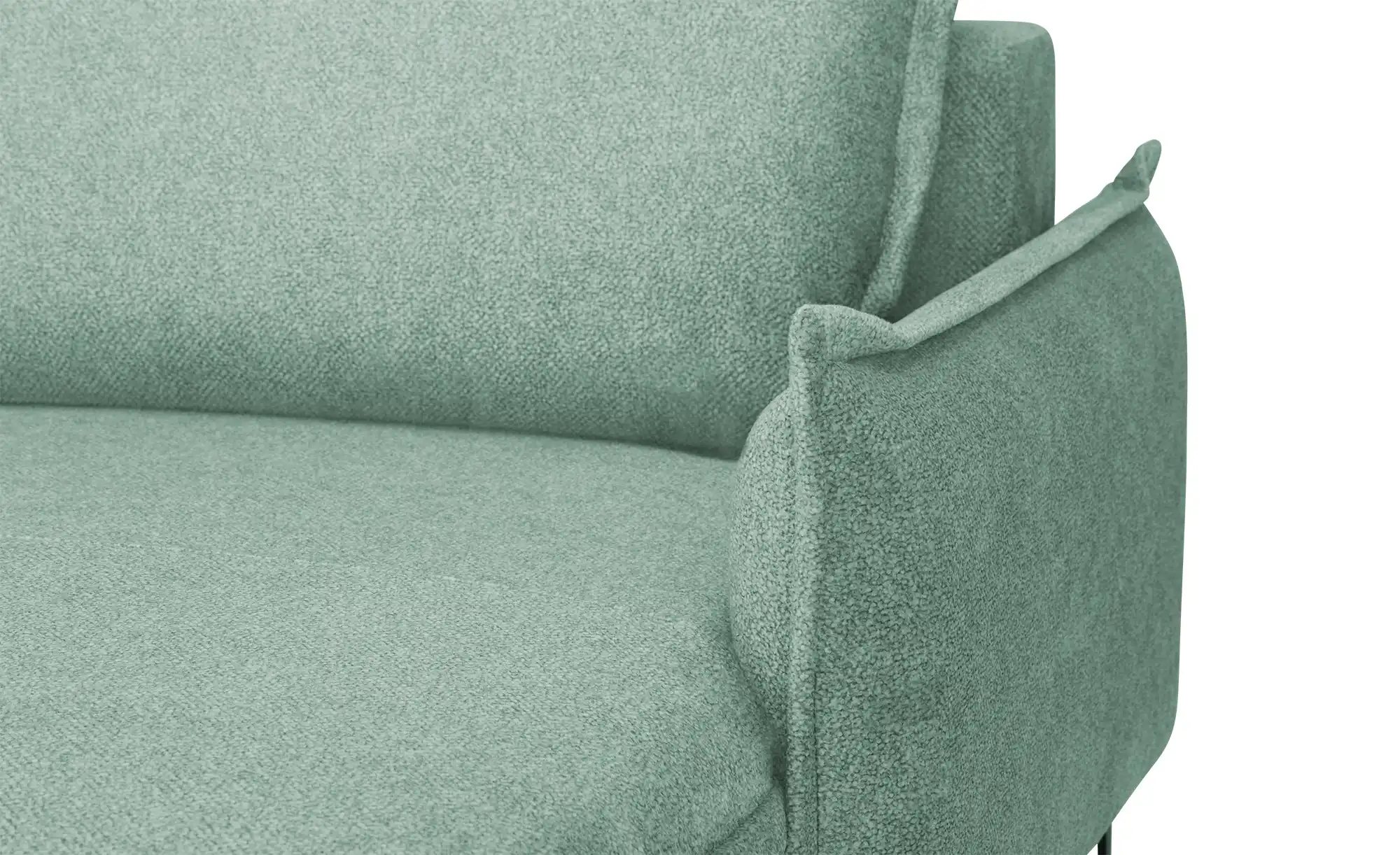 Twist Ecksofa aus Mikrofaser Glossy