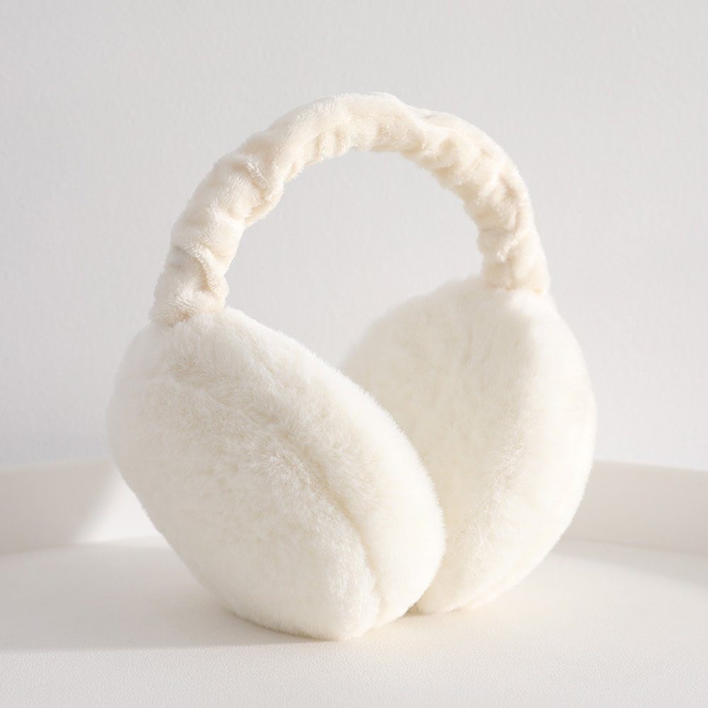 Zeaicos Ohrenwärmer 2pcs-Damen Ohrenschützer - Winter Plüsch Ohrenwärmer Warme Earmuffs