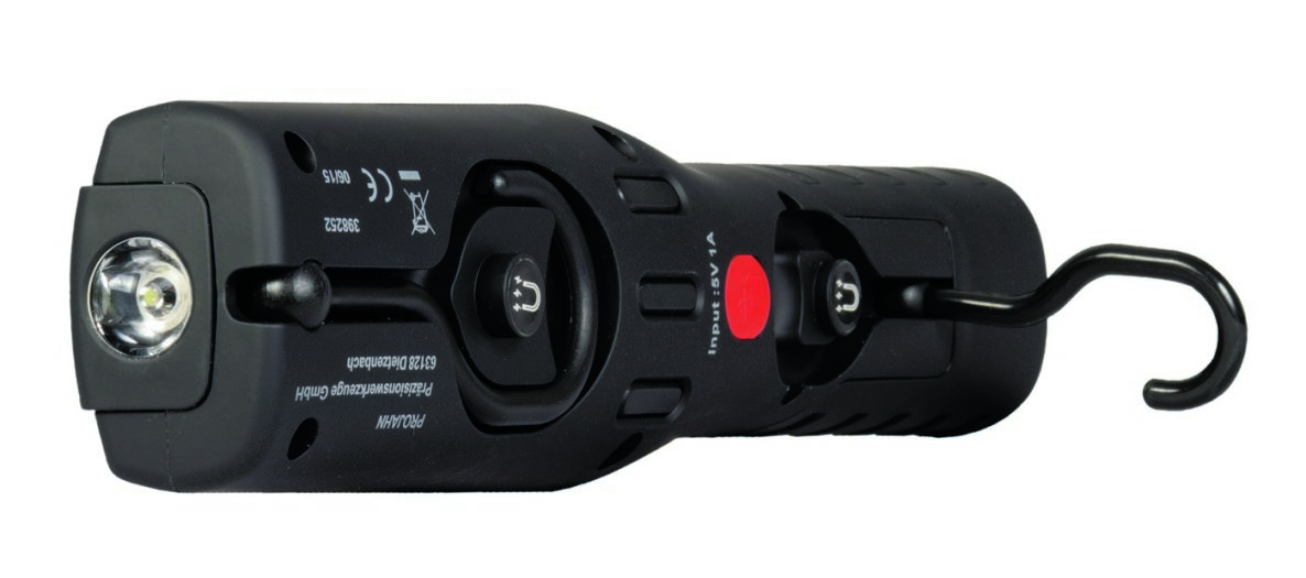 Lampe d'atelier LED haute performance PROJAHN PJ-AL250, rechargeable (réf. 398252)