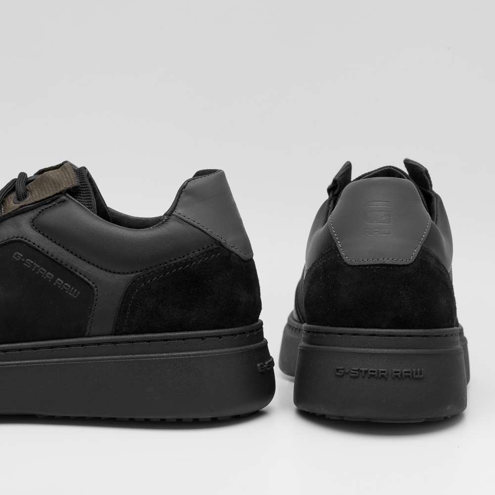 G-STAR RAW LASH Web Tnl Herren Leder Sneaker 2242 009515 BLK