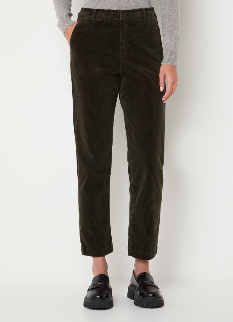 Pantaloni chino de la Gerard Darel, croială dreaptă, talie înaltă cu buzunare laterale.