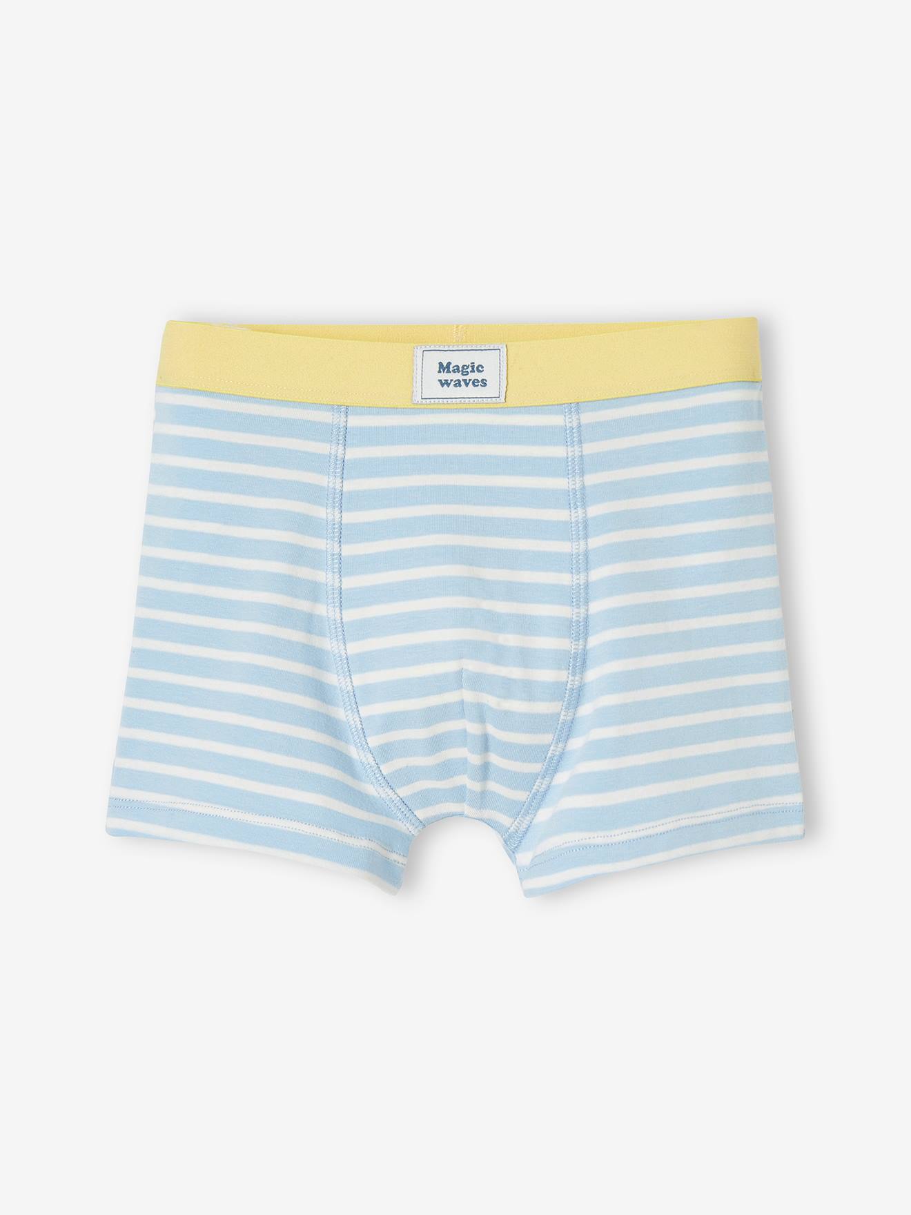 Vertbaudet 5er-Pack Jungen Boxershorts - gelb