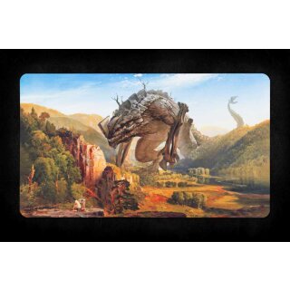 TCG Mat Kaiju Evening